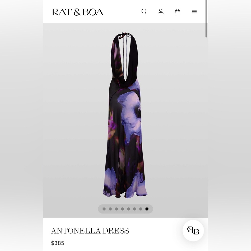 Rat & Boa Multicolor Maxi Dress